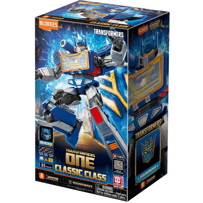 Blokees Transformers One Classics Class 17 Soundwave
