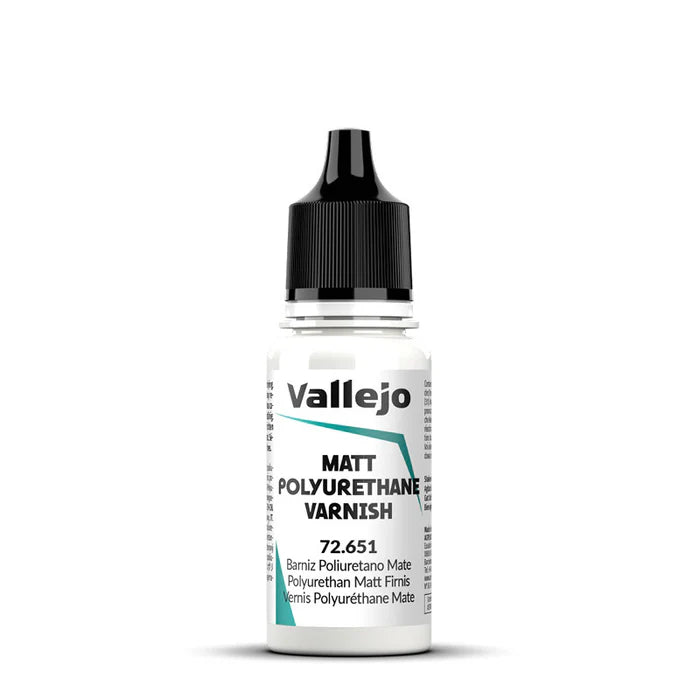 Vallejo: Polyurethane Matte Varnish - 18ml - 72651