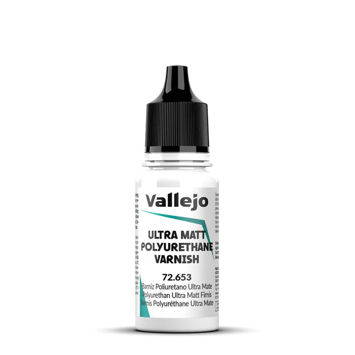 Vallejo: Polyurethane Ultra Matte Varnish - 18ml - 72653