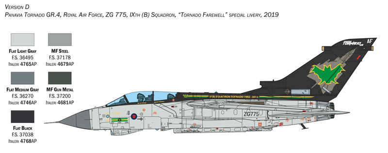 Italeri TORNADO GR. 4 - 1/32 Scale Model Kit