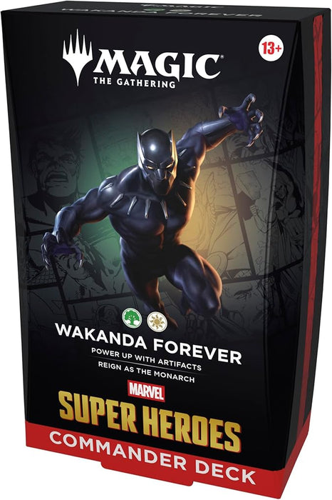 Magic: The Gathering - Marvel Super Heroes Commander Deck - Wakanda Forever