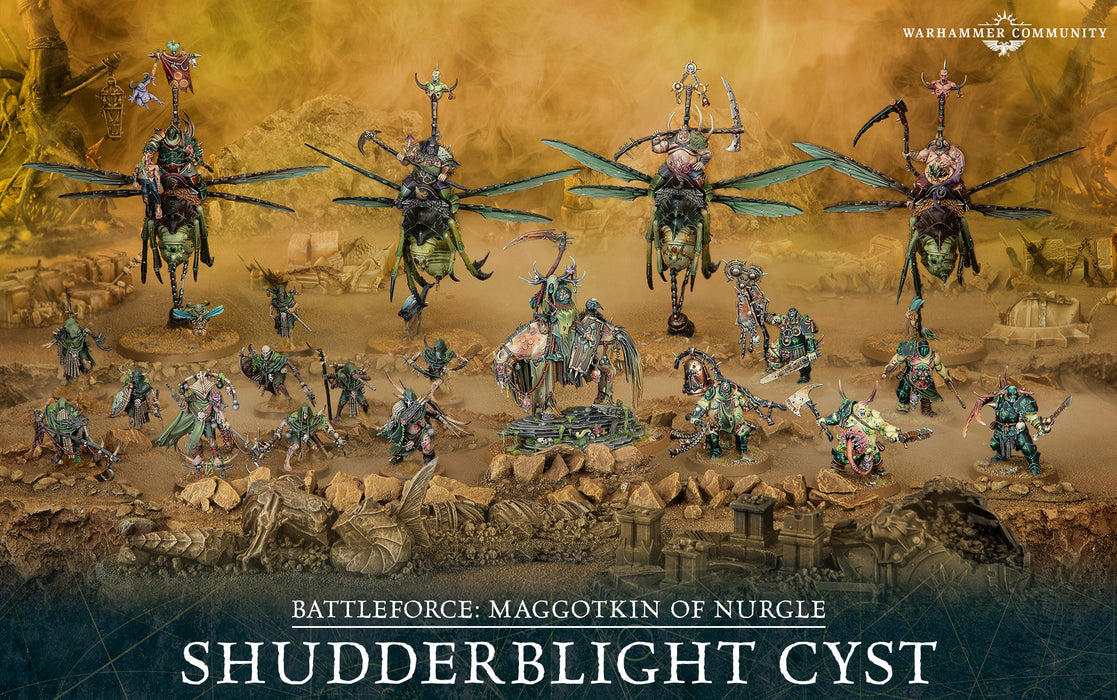 Maggotkin of Nurgle: Shudderblight Cyst