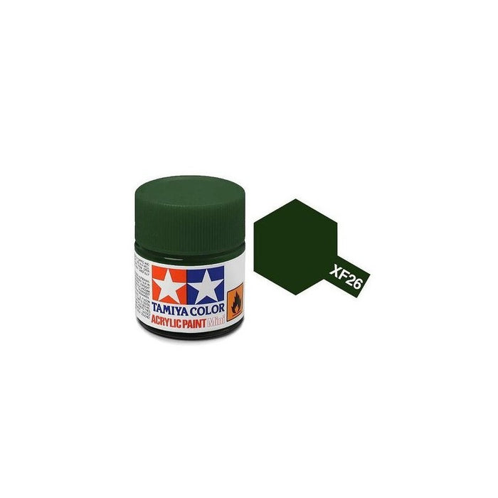 Tamiya Acrylic Mini XF-26 Deep Green - 10ml Jar